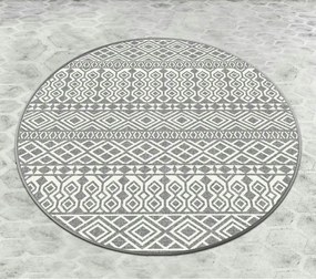 Covoras baie ORDER CIRCLE DJT, 100x100 cm, forma rotunda, poliester, g