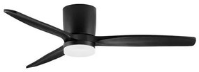 Lustra LED cu Ventilator si telecomanda ALOA negru