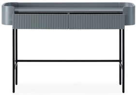 Masă consolă albastră 40x120 cm Willa – MOME