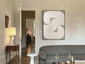 Tablou / Basorelief decoratiune perete Geomia 90x120cm