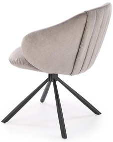 Scaun rotativ K533 stofa gri