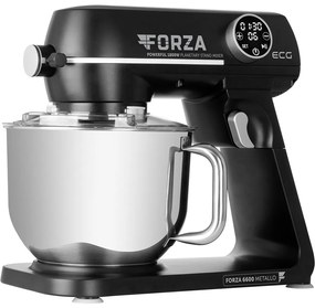 Robot de bucătărie ECG Forza 6600 Metallo Nero