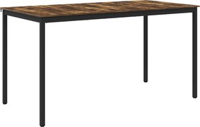 vidaXL Masă Bar în Picioare Lemn compozit