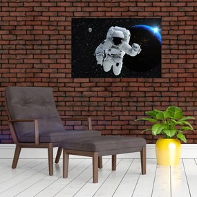 Tablou - Astronaut în Cosmos (90x60 cm)