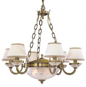 Candelabru din alama 6 brate design italian 4660