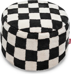 Puf Point Teddy, culori multiple - Fatboy Culoare: negru-ecru în carouri