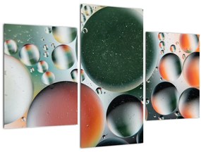 Tablou abstract - buline (90x60 cm)