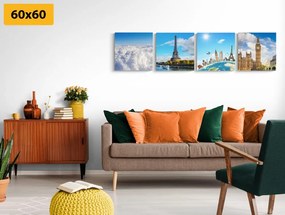 Set tablouri monumente celebre ale lumii