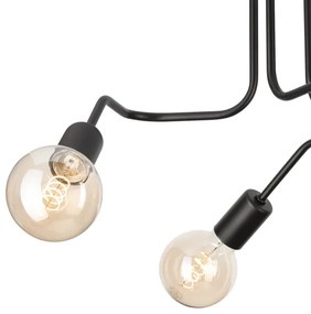 Lustră aplicată MATYLDA 3xE27/60W/230V negru