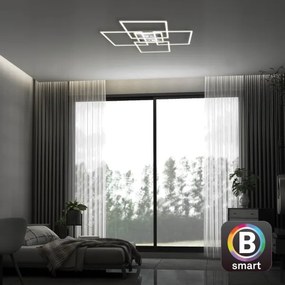 Lustră LED dimabilă aplicată FRAME LED/50W/230V Wi-Fi Tuya Brilo + telecomandă