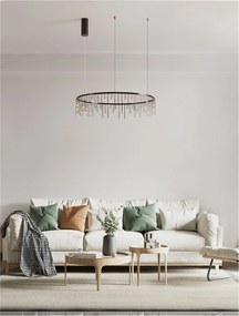 Lustra LED design ambiental deosebit Stellar 80cm