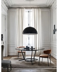 Pendul Kimberly, 87x87x45 cm, e27, 40 w, negru/alb/argintiu
