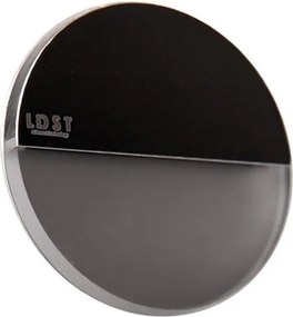 LDST RO-01-CB-BZ4 - LED iluminat scară ROBIN 4xLED/1,2W/230V negru lucios