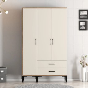 Dulap de haine Kiara ST (Nuc + Crem). 1088346