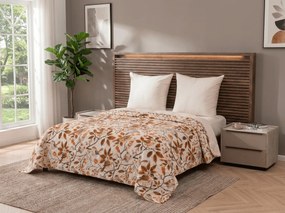 Cuvertura de pat BIRDS PUMPKIN, maro Dimensiune: 220 x 240 cm