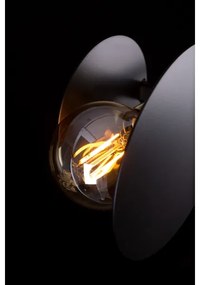 Lustră pe tijă MINERVA 2xE27/15W + 2xE14/10W/230V negru