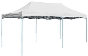 vidaXL Cort de petrecere pliabil profesional, alb, 3 x 6 m, oțel