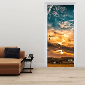 Fototapet pentru ușă - Norii (95x205cm)