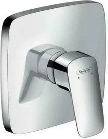 Baterie dus incastrata Hansgrohe Logis monocomanda crom