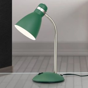 Orion - Lampă de masă SCHOOL 1xE27/40W/230V verde/crom mat