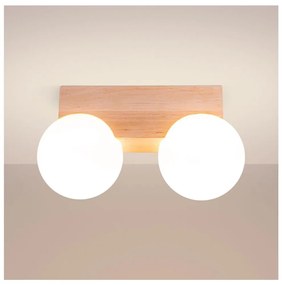 Plafonieră Sollux SL.1683 BULBO 2xG9/8W/230V fag/alb