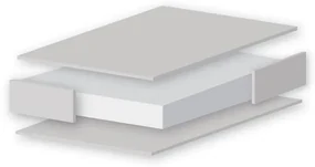 Saltea din Spuma cu Husa Impermeabila 60 x 120