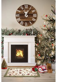 Covor verde din amestec de bumbac 50x80 cm cu model de Crăciun Toy's Delight Green Christmas – Villeroy&amp;Boch