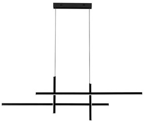 Lustra suspendata LED design modern ANTAMA negru