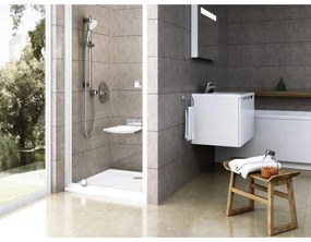 Ravak XA037701010 - Tavă de duș pătrată PERSEUS 90x90 cm albă