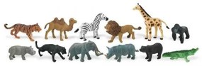 Set 12 Figurine Animale Din Jungla