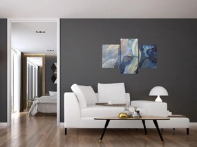 Tablou - Abstracție cu cerneală cu alcool (90x60 cm)