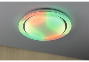 Plafonieră dimabilă LED RGBW/38,5W RAINBOW 230V Paulmann 70547 + telecomandă