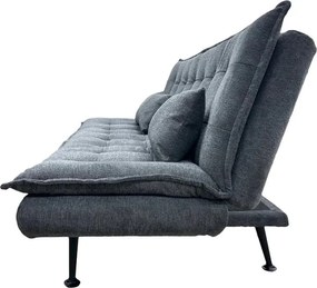 Canapea extensibila, Tesatura gri texturat JAZZ 195cm