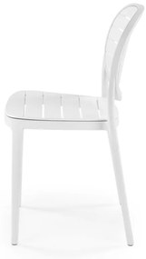 Scaun plastic K529 alb