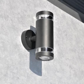 Aplică de exterior RINO 2xGU10/12W/230V IP54 negru