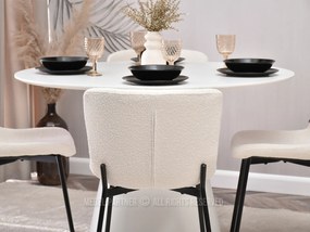 Scaun Kirkland (crem + negru). 1111094