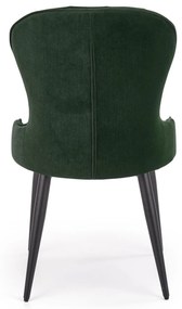 Scaun de sufragerie Nerida (verde închis). 1008203