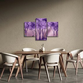Tablou - Cerbi în pădurea magică (90x60 cm)