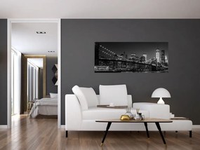 Tablou cu podul Brooklin în New York (120x50 cm)