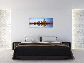 Tablou - Cerului dimineții deasupra Shanghaiului (120x50 cm)