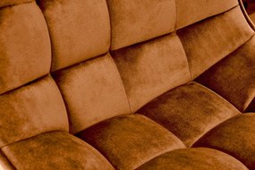 Scaun de bar H95 velvet cinnamon