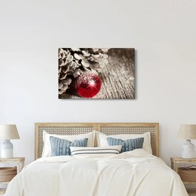 Tablou - Decorațiuni de Crăciun (90x60 cm)
