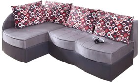 Expedo Colțar extensibil FIGARO, 86x202x145, Alcala 22/Soft 20, tkanina NR1, colţ stânga