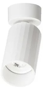 Spot aplicat design tehnic ZELOS alb