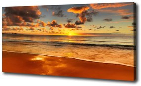 Tablou canvas Sunset beach