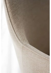 Set de scaune de sufragerie bej 2 buc. tapițat Alison – Rowico