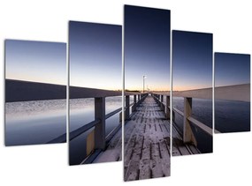 Tablou - Pe dig (150x105 cm)