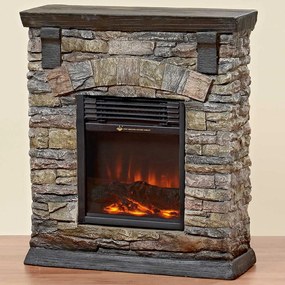 SEMINEU ELECTRIC FYNN, 68X25X79 CM, 2000 W, 3XE14, MARO