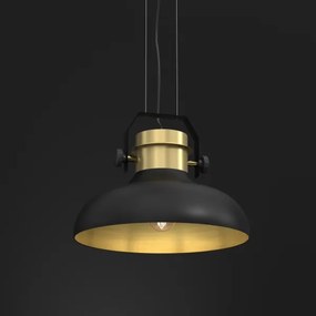 Lustră pe cablu HELSING 1xE27/60W/230V aurie