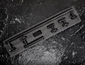 Set accesorii pentru baie Ari 4 piese negru